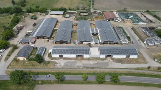 solaranlage auf industriehallen